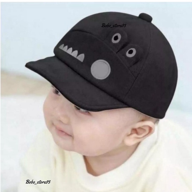 TOPI ANAK BAYI LAKI LAKI PEREMPUAN KARAKTER CRORODILE TOPI ANAK BASEBALL MOTIF ALIGATOR PREMIUM