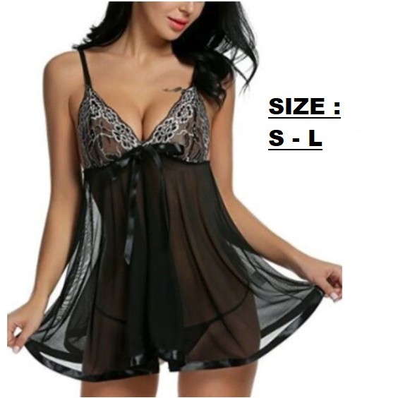 Lingerie Baju Tidur Babydoll Impor LGD