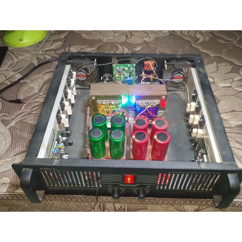Power amplifer rakitan dauble trafo jos