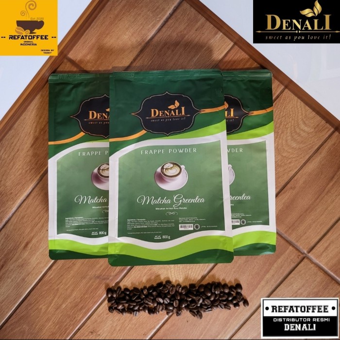 

[MURAH ORIGINAL] MATCHA GREENTEA POWDER DENALI 800GR