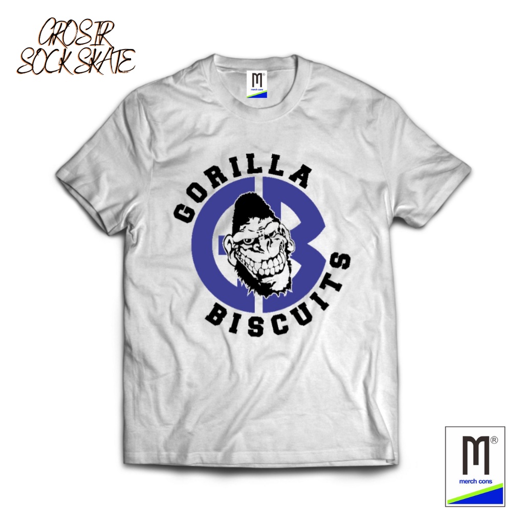 kaos band kaos musik distro vintage gorilla biscuit