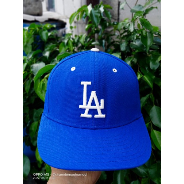 Topi snapback new era mlb la. dodgers second