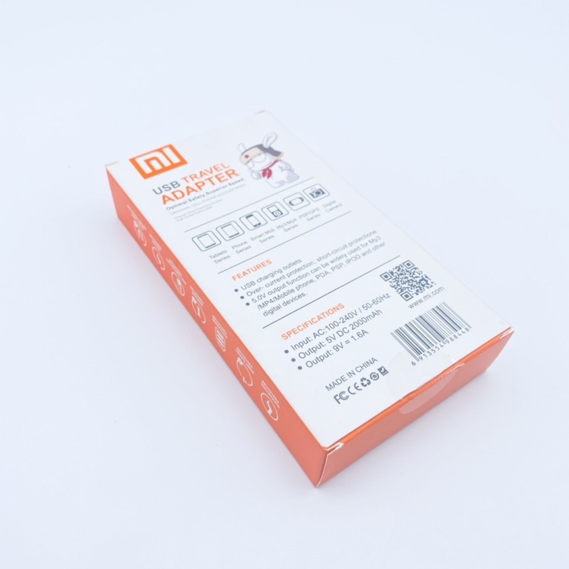 ADAPTOR - CASAN - CAS - CHARGER XIAOMI MDY-03 SUPPORT FAST CHARGING QC 3.0