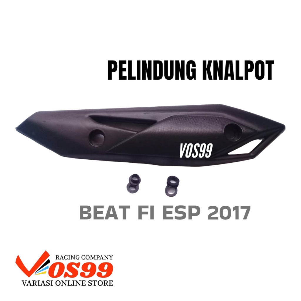 Cover Knalpot Tameng Knalpot Pelindung Knalpot Tutup Knalpot  Beat Fi Esp Old dan New