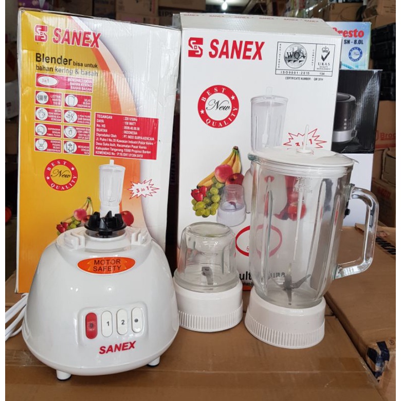 Sanex Blender Kaca Multi Guna 2 In 1 MX T 8GN