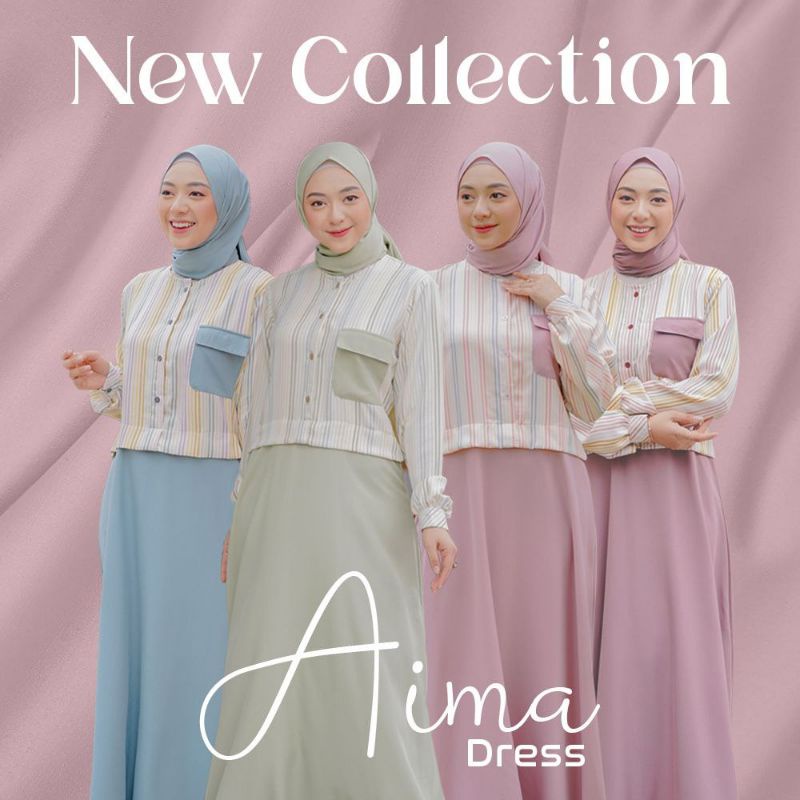 aima dress by ragela hijab