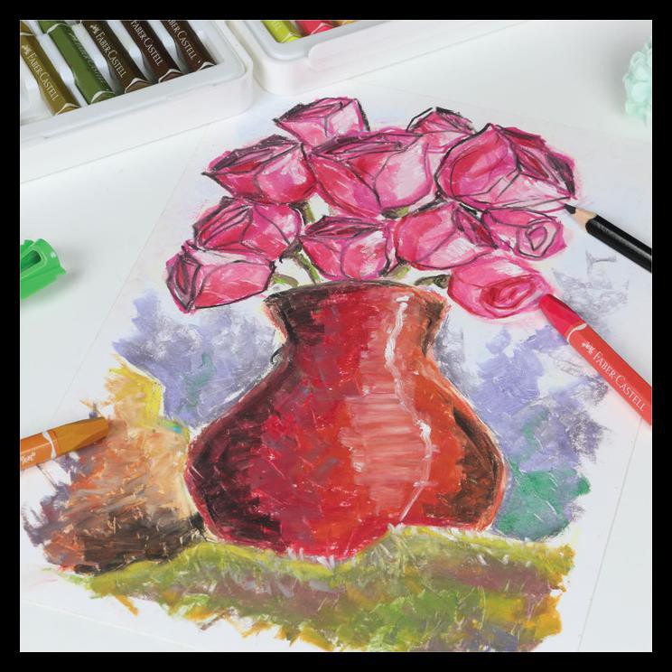 

Ready Faber-Castell Hexagonal Oil Pastel 60