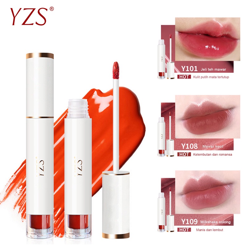 YZS Glazed Mirror Water Gloss Lip Glaze Lip Gloss High Shine Lip Gloss Lipstik Lasting Glossy Lipgloss | PINK FLASH Lipgloss