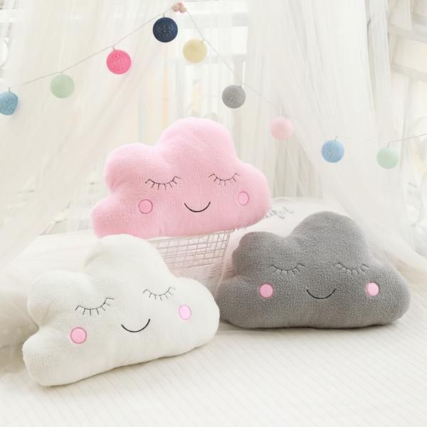 Boneka Bantal Hias AWAN warna warni lucu cocok buat kado