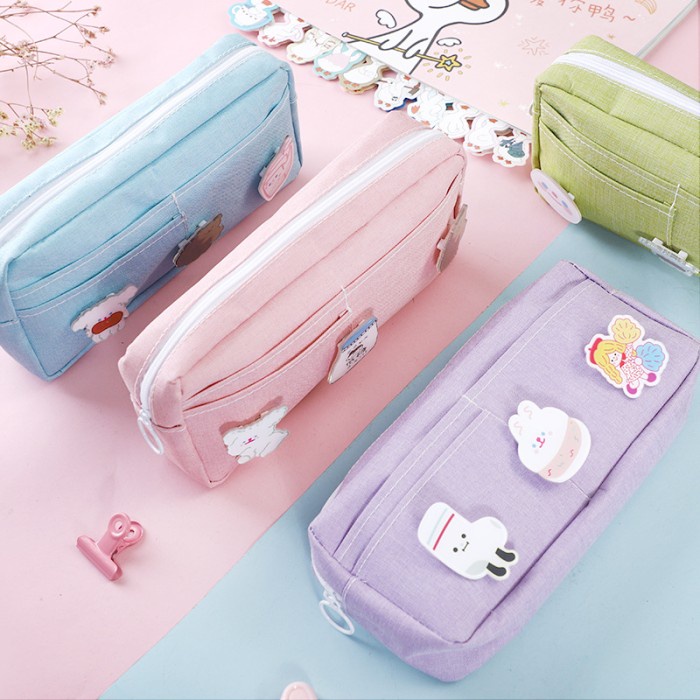 

Menakjubkan Pencil Case Simple With Kawai Cute Pin Kotak Pencil Lucu Terlaris