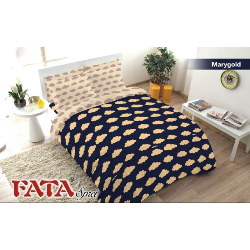 Bedcover FATA ® - Bed cover Set Jumbo Motif  ' Marygold '  uk.180×200/160×200