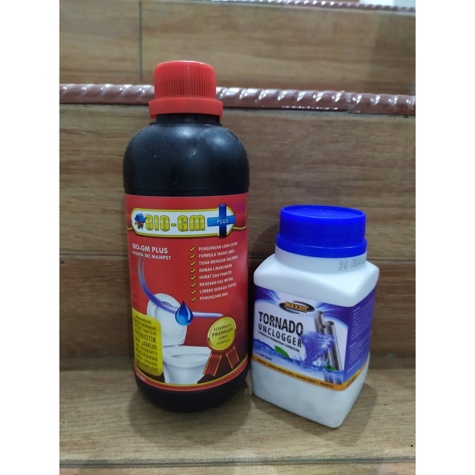 GARANSI 100% Uang Kembali Paket ANTI Mampet BIO GM PLUS Dan MAXXIT TORNADO UNCLOGGER