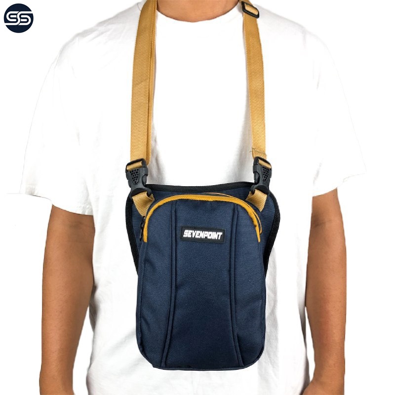 Tas Selempang Original Sevenpoint Slempang Waistbag Paha Distro Pria Wanita Cewek Cowok