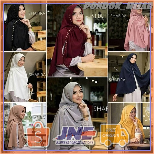Fashion muslim/hijab/hijab instan/jilbab/jilbab instan/ciput/bergo/pasmina/Khimar syari Shafira
