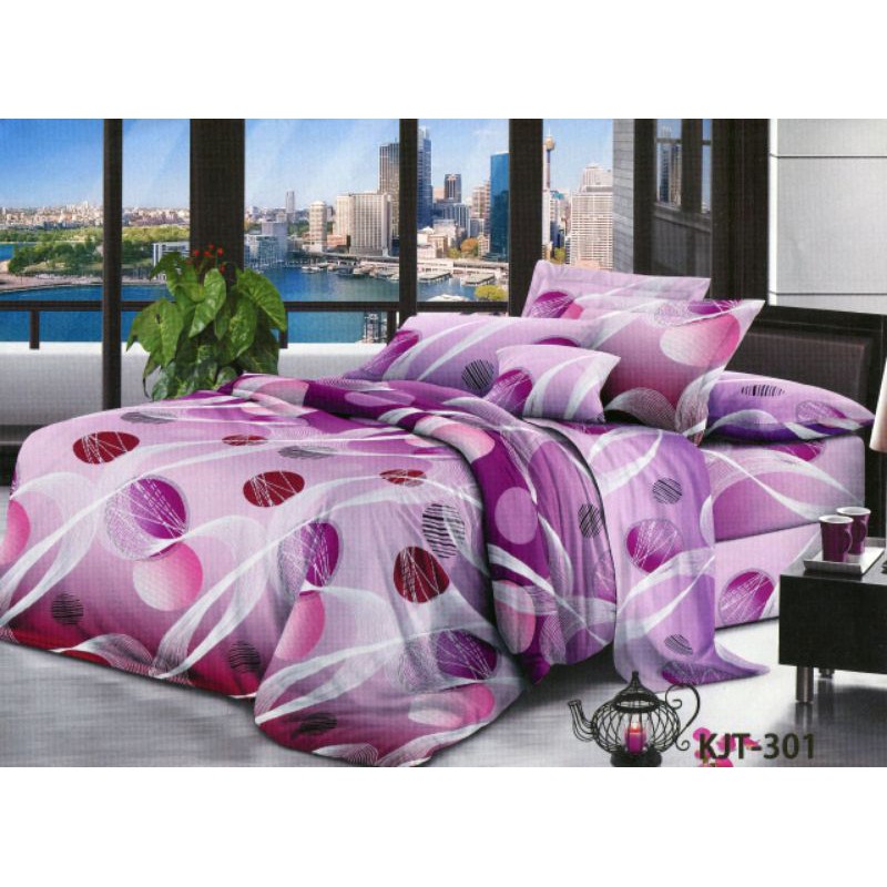 Sprei Ungu Minimalis