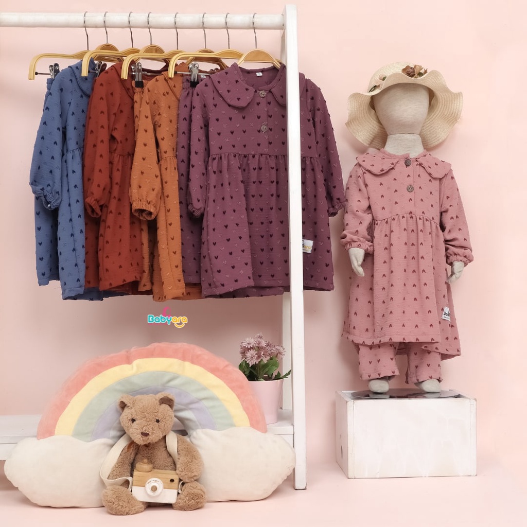 Afsheenastore One Set Alice Setelan Anak Perempuan