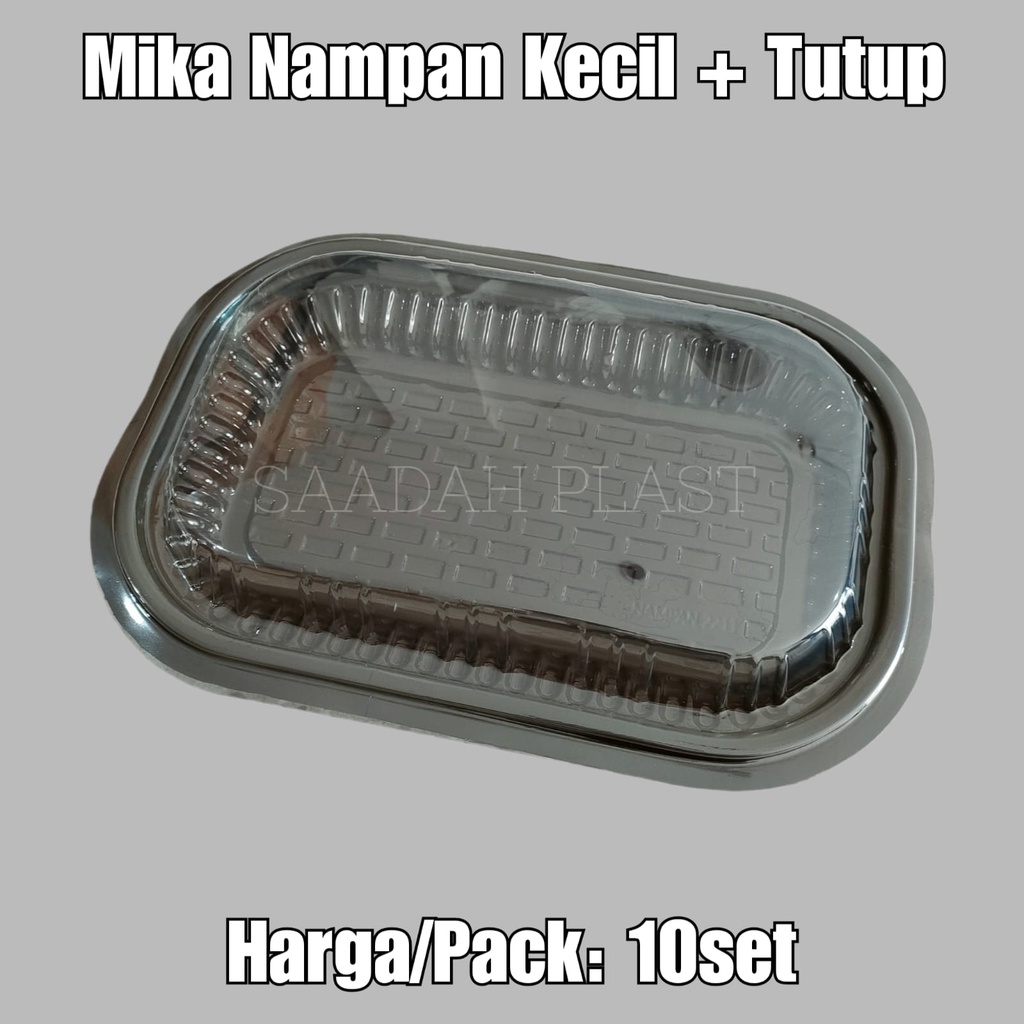 (ISI 10) Mika Nampan Kecil / Tray Tatakan Kue