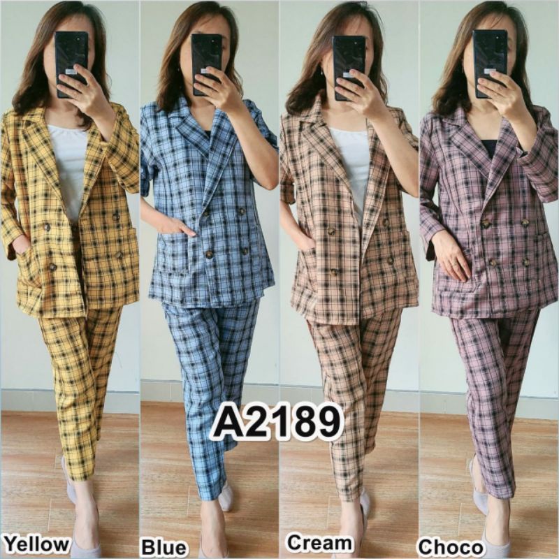 A2189 set blazer pjg burberry