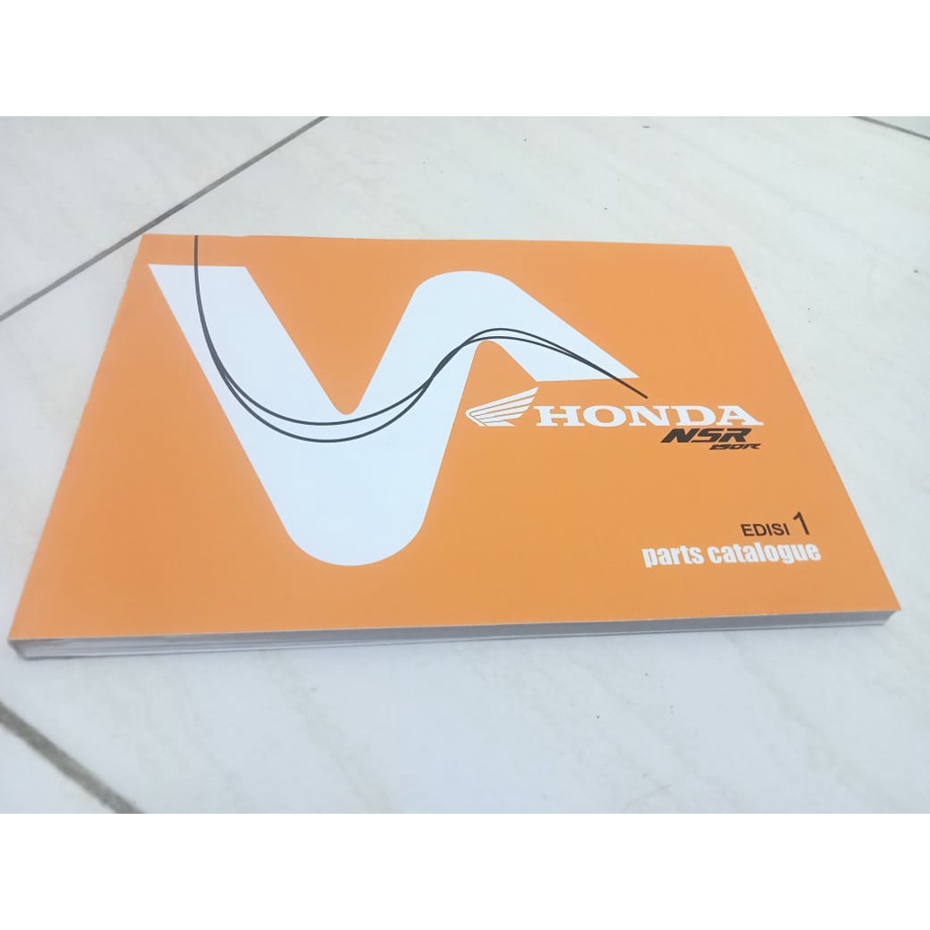 parts catalogue buku part katalog honda NSR 150R edisi 1 (copy)