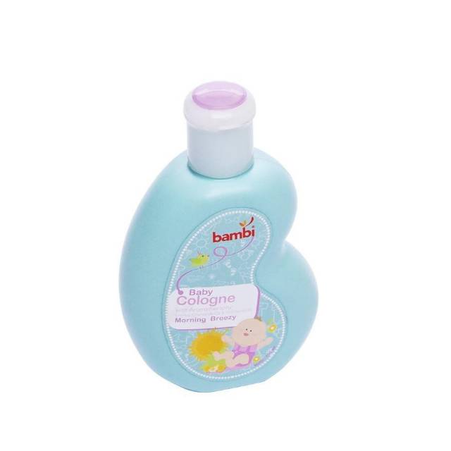 Bambi baby Cologne 100 ml | Morning breezy | Milky powder | Sweet floral | Aromhatherapy | Parfume Bayi Kulit Normal - Sensitif