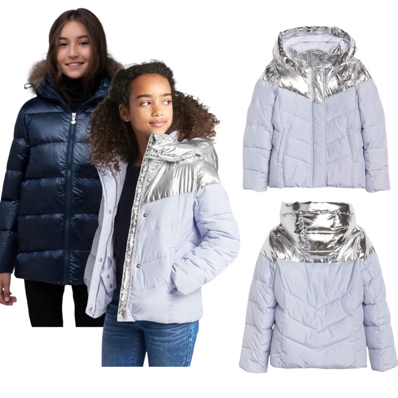 jaket puffer parka anak perempuan gap kids