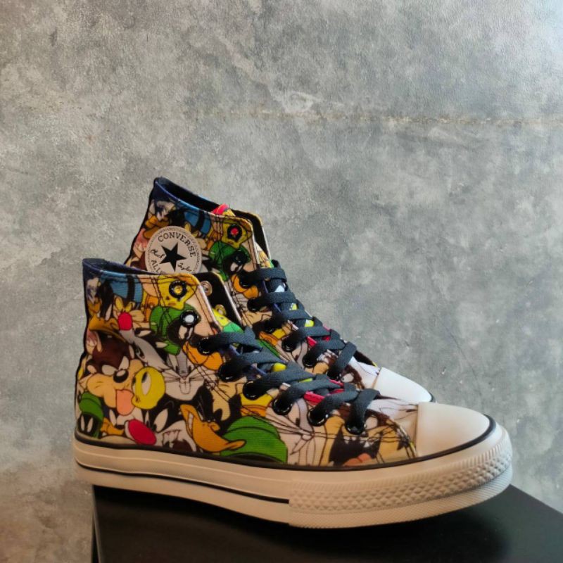 Converse AS Hi Looney Tunes Multy White Black