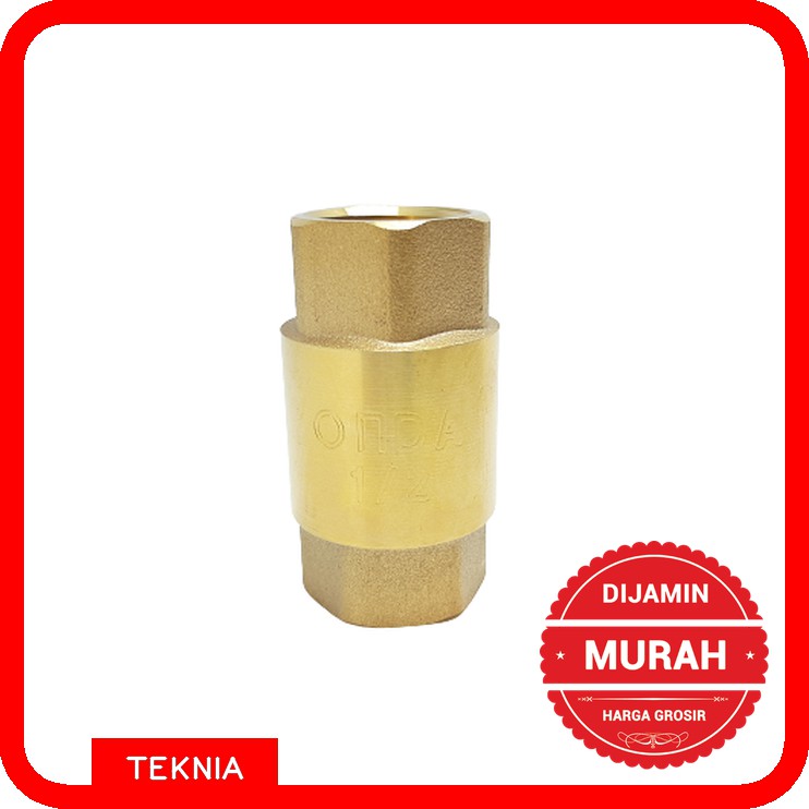 Tusen Klep 1/2 Inch ONDA - Spring Lift Check Valve Inch - 100% Original