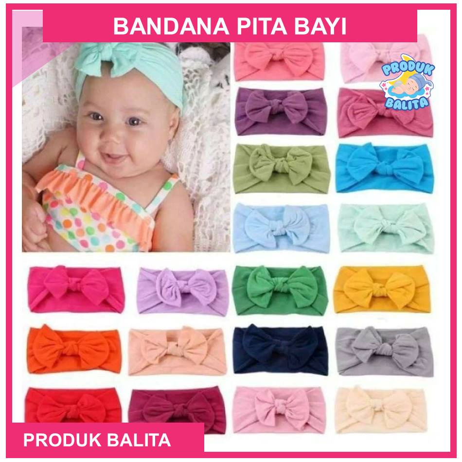 Bandana Pita Bayi Perempuan Bando Bayi Lucu Bandana Kepala Anak Untuk Bayi Newborn