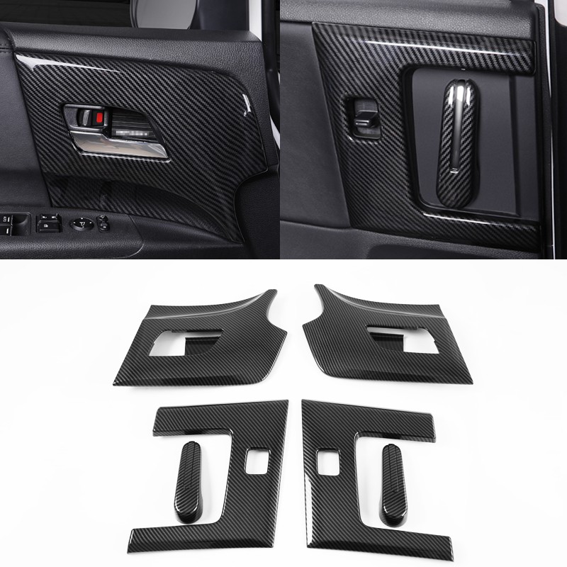 Xuming untuk Honda Odyssey 2015 2020 Carbon Fiber Inner Door Handle Cover Odyssey Di Dalam Mangkuk Pintu Trim, Dekorasi Interior