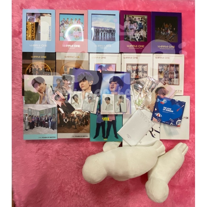 [ALL ONG SEONGWU LAI KUANLIN SET] Wanna One album POD, NWY, IPU, Undivided, POD, Layers, Pepsi, 9801