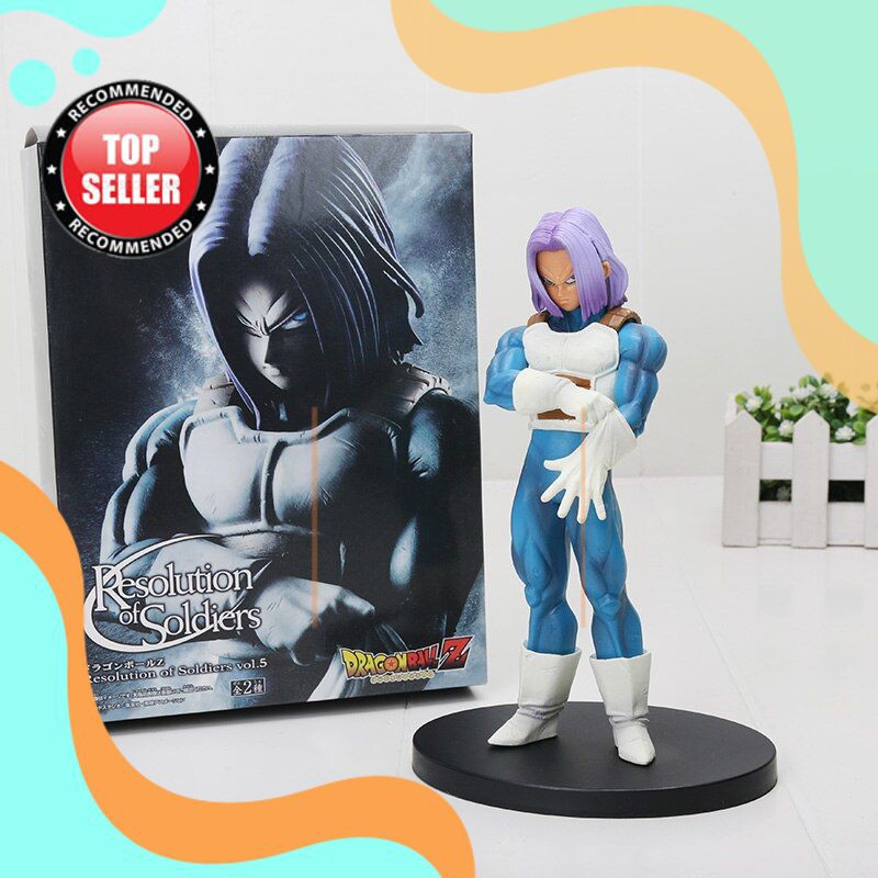 Action Figure Terbaru 17 Cm Dragon Ball Z Resolusi Tentara Volume 5 Batang Pvc Action Figures, Maina