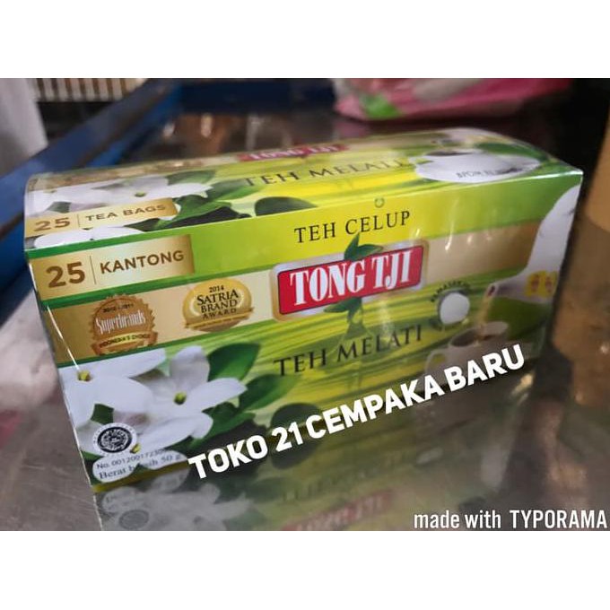 

Aseli Tong Tji Teh Melati Celup Isi 25 Pcs | Tongtji Manis Sehat Diet Murah It'S Work