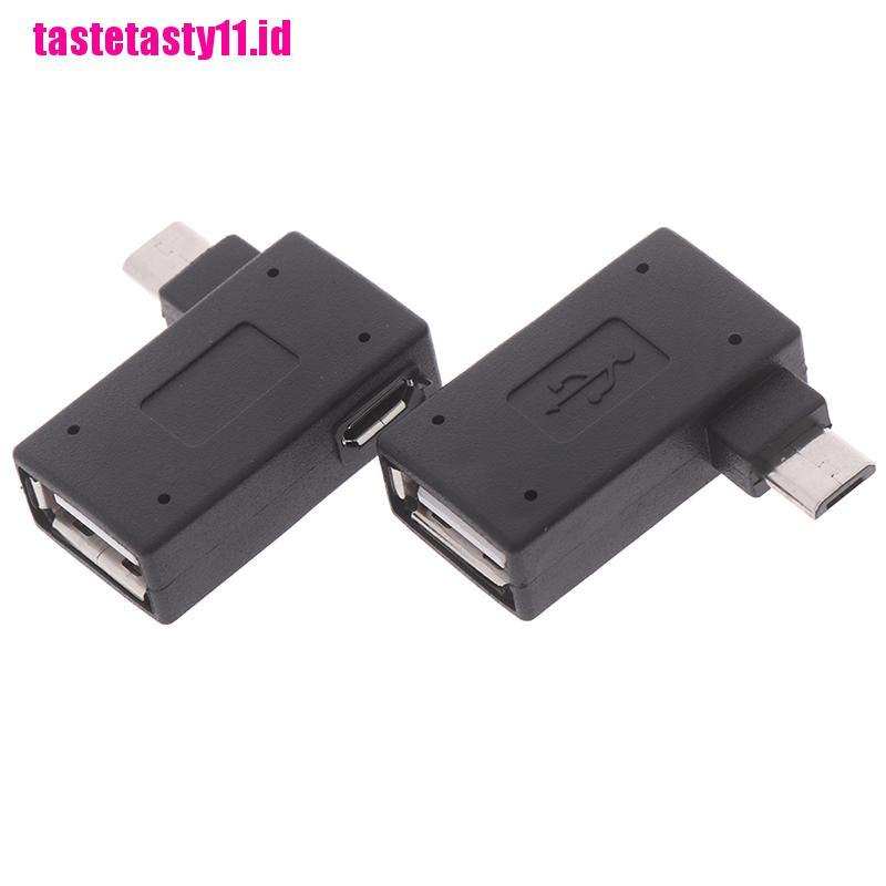 Adapter power splitter Micro usb male Ke usb 2.0 female otg