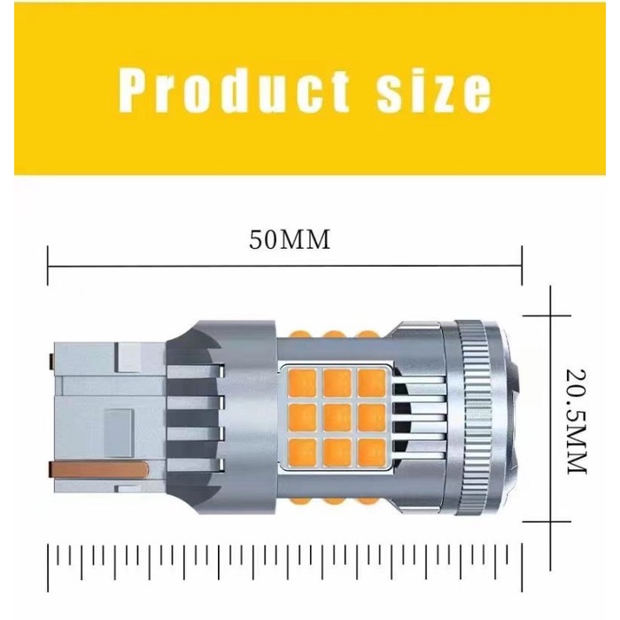 Bohlam Stop Sein Ghost Laser 1157 1156 7440 7443 T20 Bayonet 30 w AES