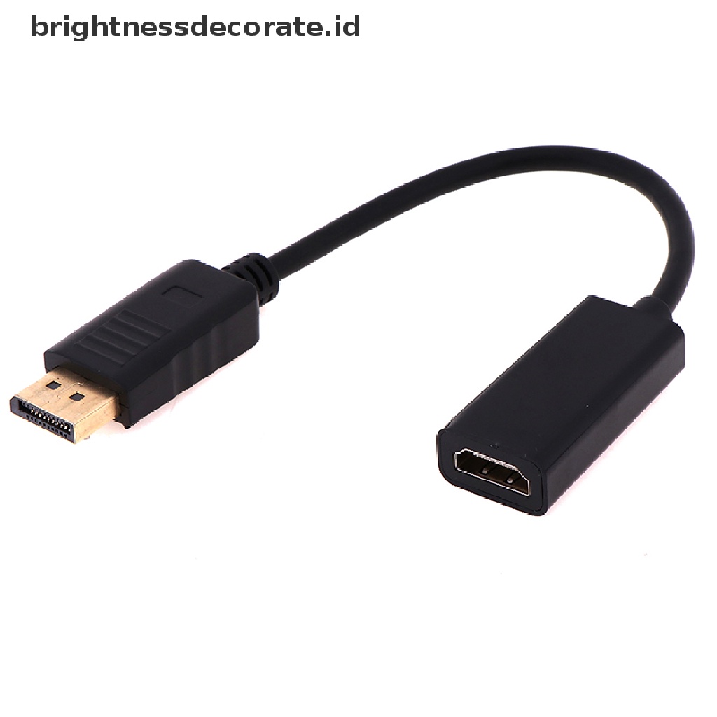 [birth] DP Display Port Male To HDMI Female Cable Converter Adapter [ID]