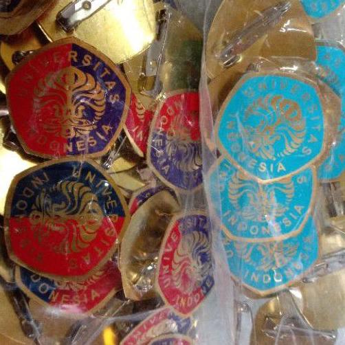 Harga TERMURAAH.. pin ui, lencana ui, tersedia untuk semua fakultas universitas indonesia
