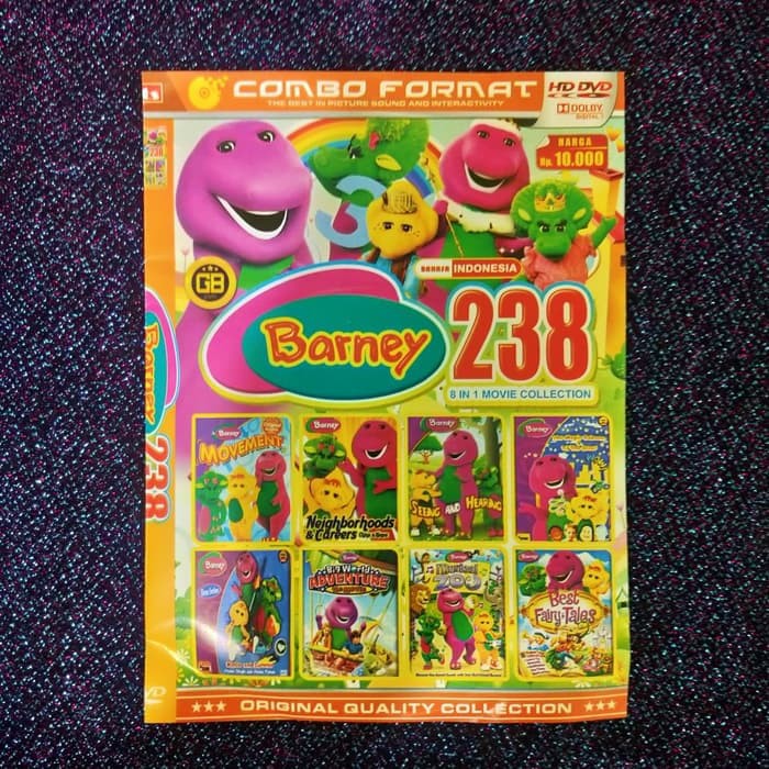 SALE Kaset Dvd Film Anak Anak Terpopuler Terbaru Barney Collection 238 TERLARIS