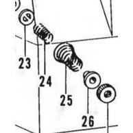 152879-101 Tenson Spring Mesin Bartek Bartack Bartacking Brother B430