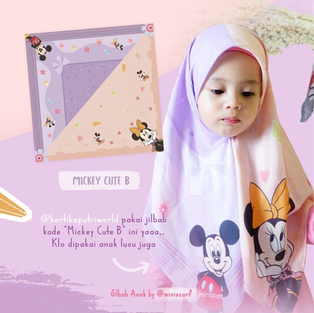 PRE ORDER JILBAB COUPLE Kerudung Anak Jilbab Anak Printing Jilbab Anak Voal Kerudung Anak Voal