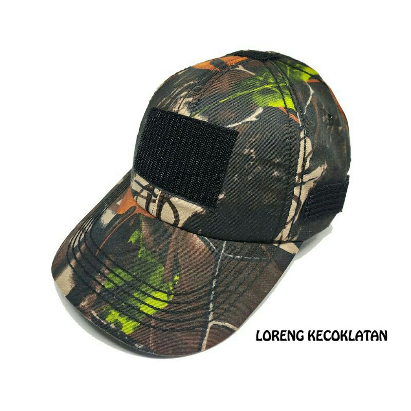 TOPI TAKTIKAL TOPI TACTICAL VELCRO TOPI KOMANDO TOPI TNI TOPI LORENG TOPI MILITER TOPI ABRI MURAH