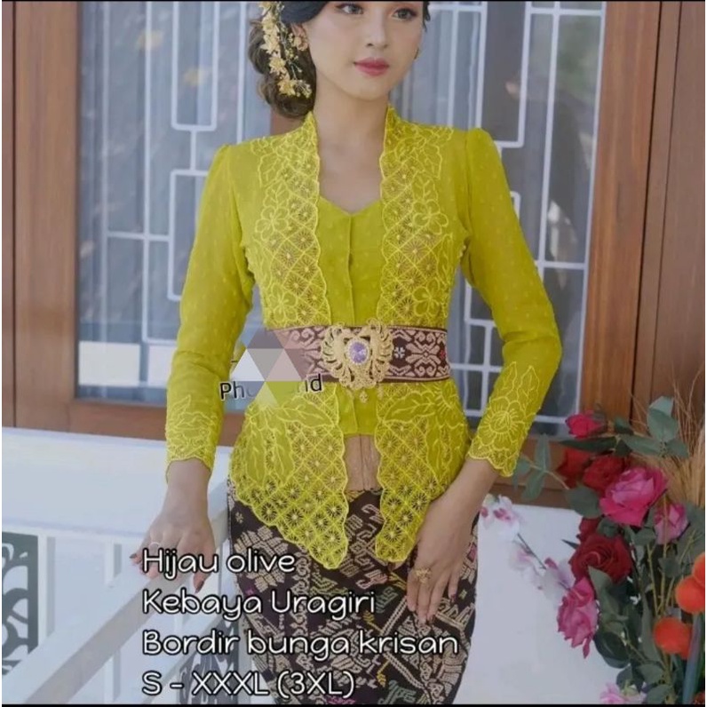 kebaya bordir jadi a