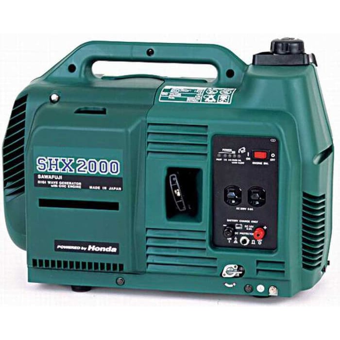 JJ-1693 Generator / Genset Silent 2 kVA (1500 W) ELEMAX HONDA SHX 2000