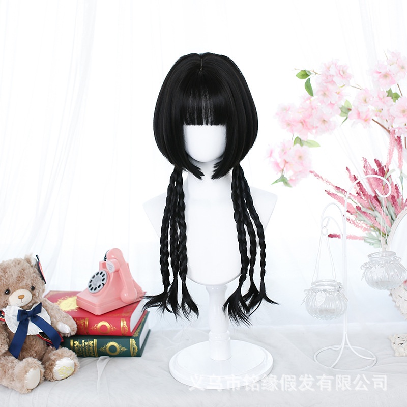 WDA-31 wig daily jepang korea kpop panjang wavy natural rambut palsu