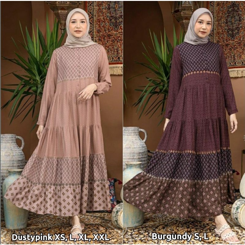 Lateefa Dress HL Dustypink XXL by Heaven Lights
