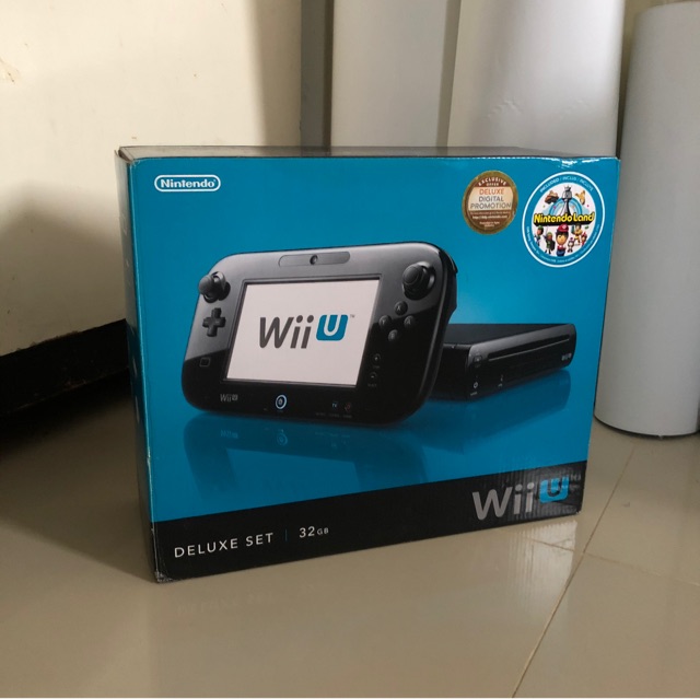 Jual Nintendo Wii U Deluxe Set 32GB + 9 game Shopee Indonesia
