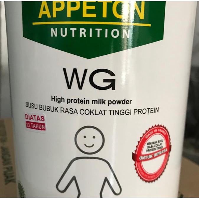 Appeton Weight Gain Susu Untuk Gemuk Rasa Coklat (Dewasa) - 900 Gram