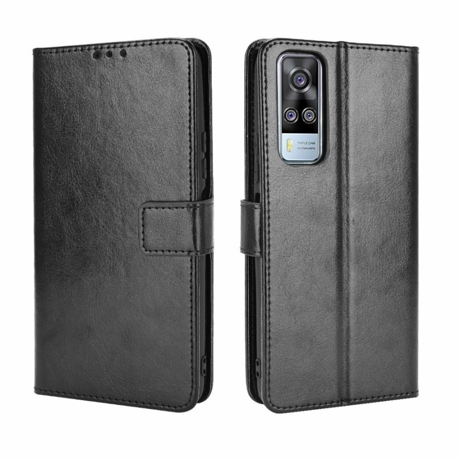 Original Flip Cover Vivo Y51 Wallet Leather Case Dompet Casing VivoY51