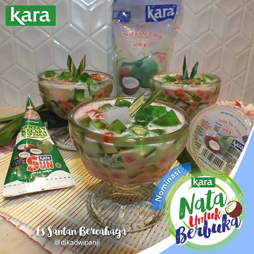 Kara Nata de Coco 1 kg / 1kg / 1000 gr gram g / 1000gr