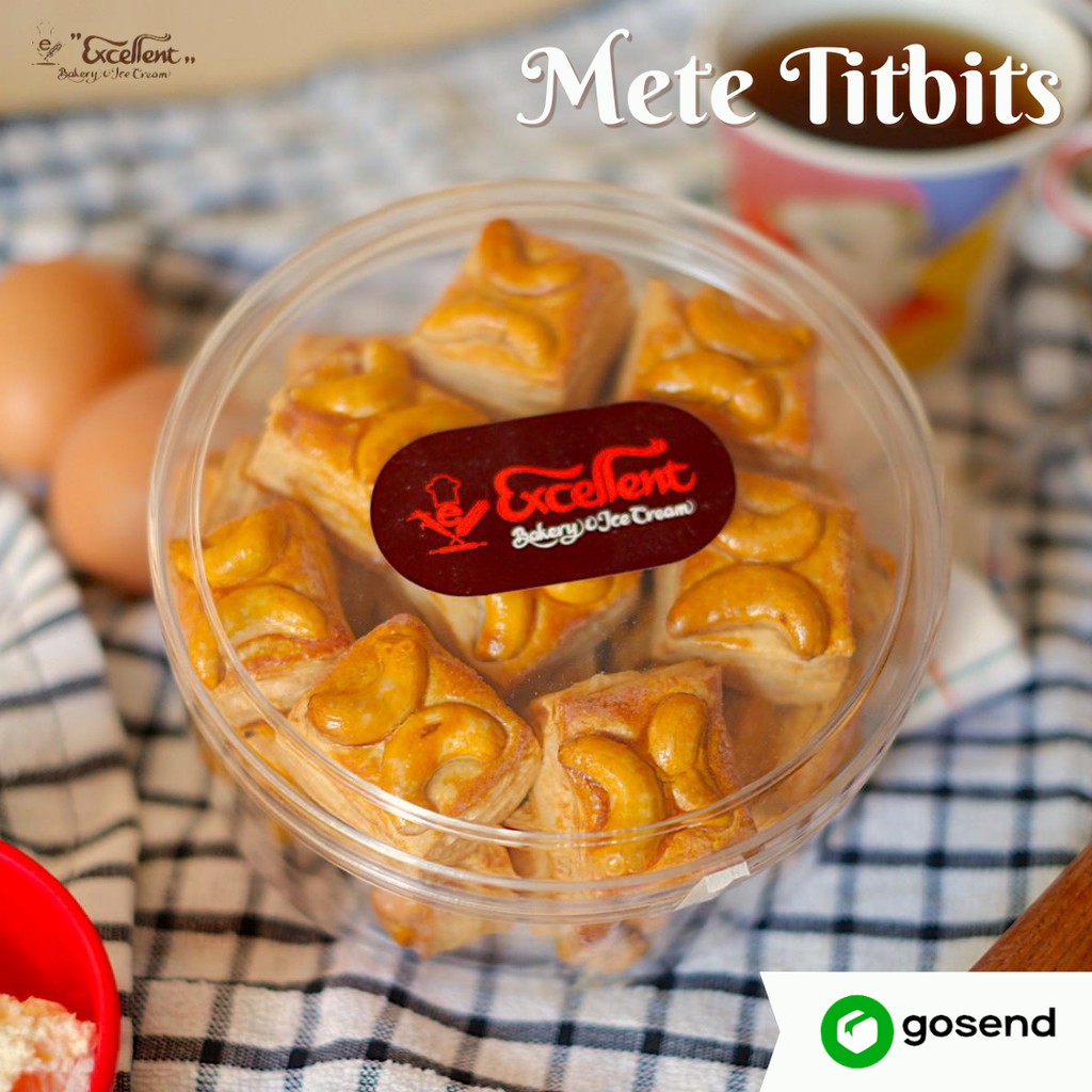 

ROTI / KUE KERING - METE TITBITS TOPLES - EXCELLENT BAKERY & ICE CREAM