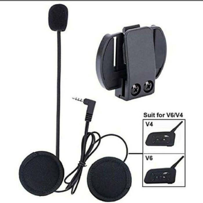 Headset dan Clampkit Intercom V4/ V6 pro V4 V6 V6 PRO EJEAS